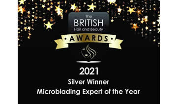 British Hair & Beauty Silver Award 2021